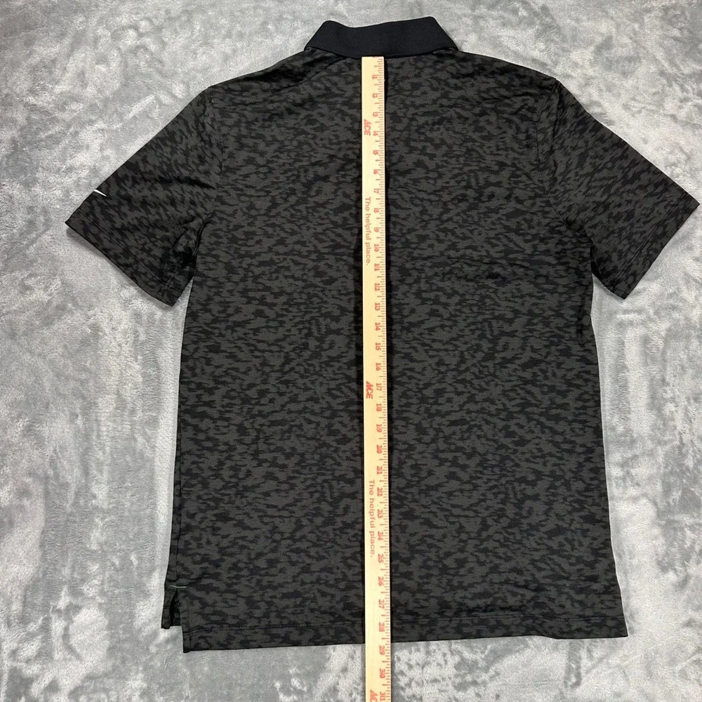 Nike New York Jets Mens Large Polo Shirt Black Gray Camo NKGJ-055Y NFL